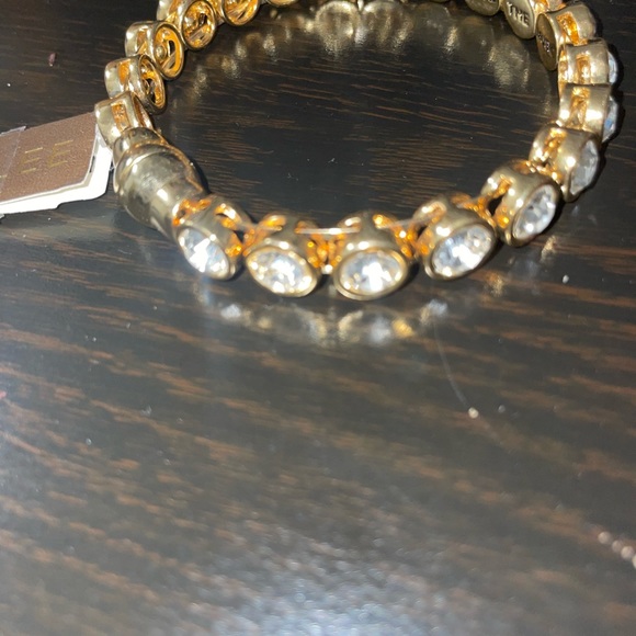 Carolee Gold VH1 save the music magnetic closure bracelet with crystals. NWT - Picture 3 of 6